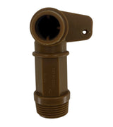 Consolidated Plastics Flo King Plastic Drum Faucet 3/4" Threaded Connection - Spigot-3/4"