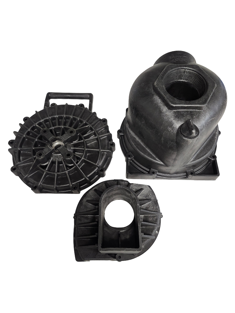 Bajo 3 inch Polly Pump with 4 Vane Impeller - 3/4" Shaft - 300PO