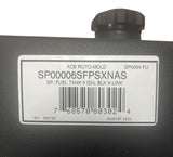 Ace Roto Mold Poly Rectangle 6 Gallon Fuel Tank XLPE With 1/4" Brass Fitting - SP0006-FUWB