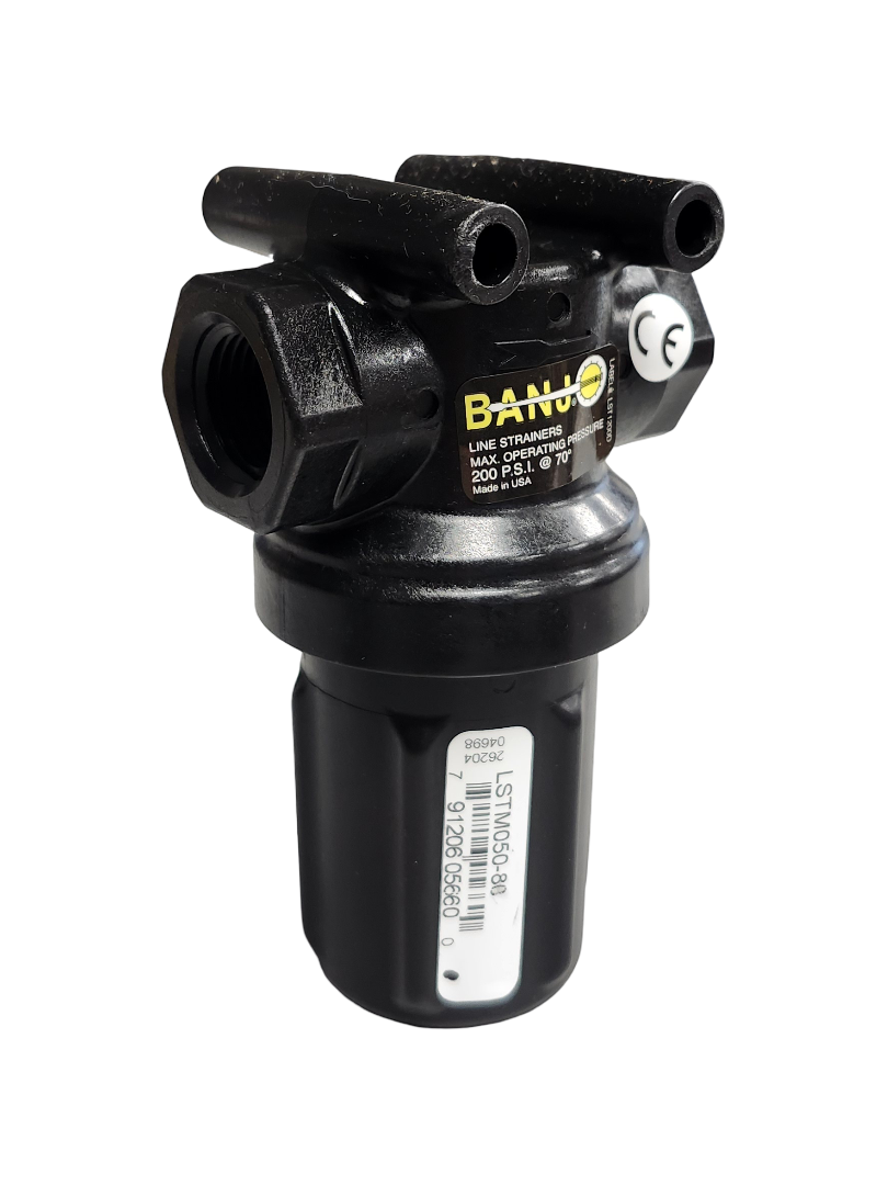 Banjo 1/2" Mini T Strainer, 80 Mesh Screen - LSTM050-80