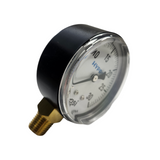 Hypro 30 PSI Dry Pressure Gauge 2-1/2" Diameter, 1/4" LM Stem - SG30