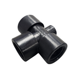 Banjo Poly Tee Fitting with Gauge Port 3/4" FNPT - TEG075