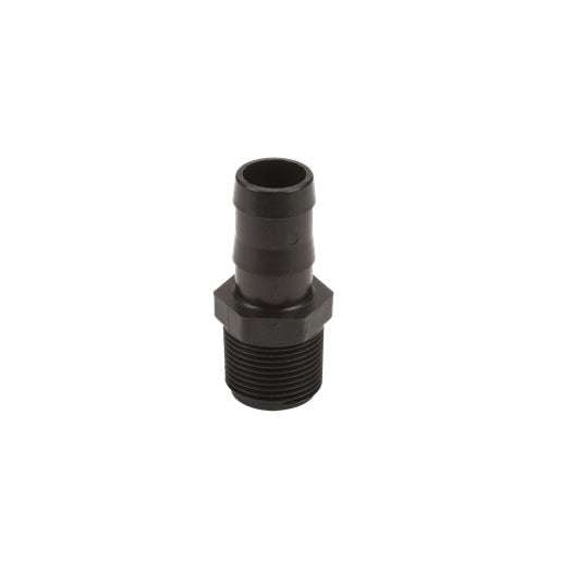 Banjo Poly Hose Pipe Fitting Adapter 1" Male Thread X 1" Hose Barb - HB100