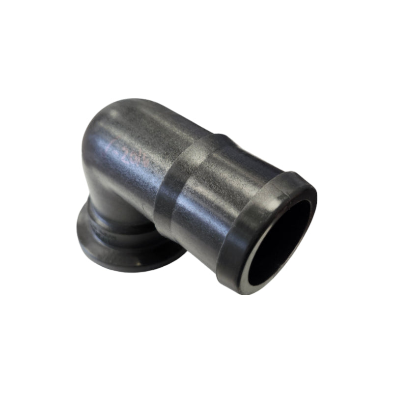 Banjo 90 Degree Manifold Hose Fitting Adapter 2" Flange X 2" Barb - M200BRB90