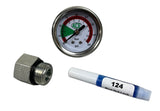Ace Pumps Pressure Gauge 1.5 Inch Dial 0-160 PSI 1/4 Inch Back Mount With Adapter - 50150