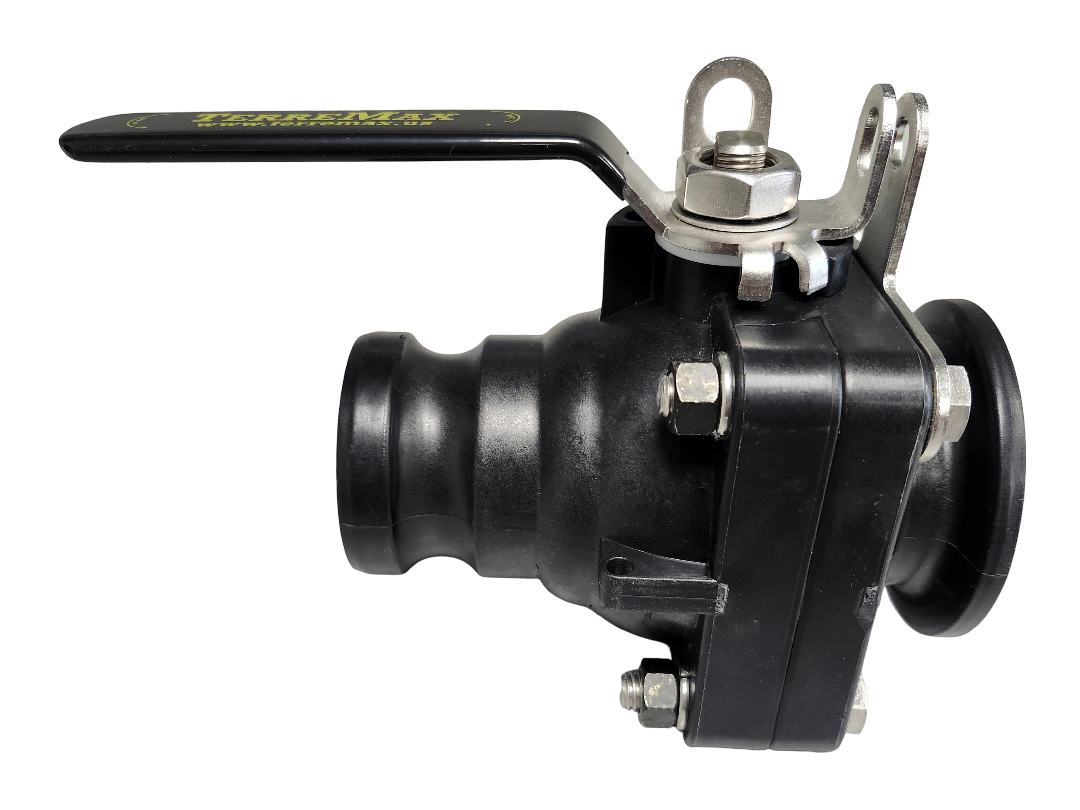 TerreMax Manifold Flange Stainless Ball Valve 220 Flange X 2" Male - MVSF220HSFP