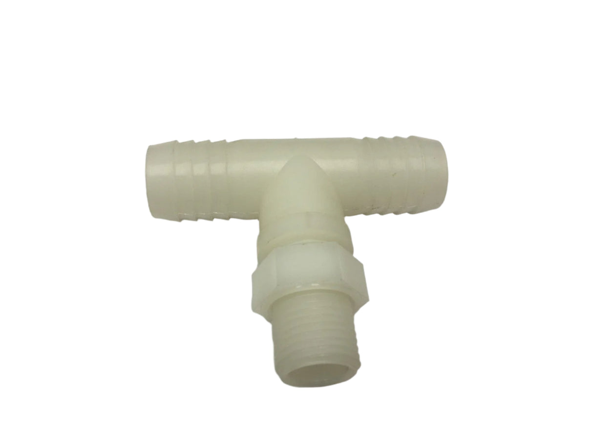 Hypro Hose Barb Tee with B12 Nut 11/16" UNF X 3/4  - NTT34