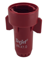 TeeJet SJ7 StreamJet Variable Rate Polymer Fertilizer Tip, Red - SJ7A-VR-X1.0