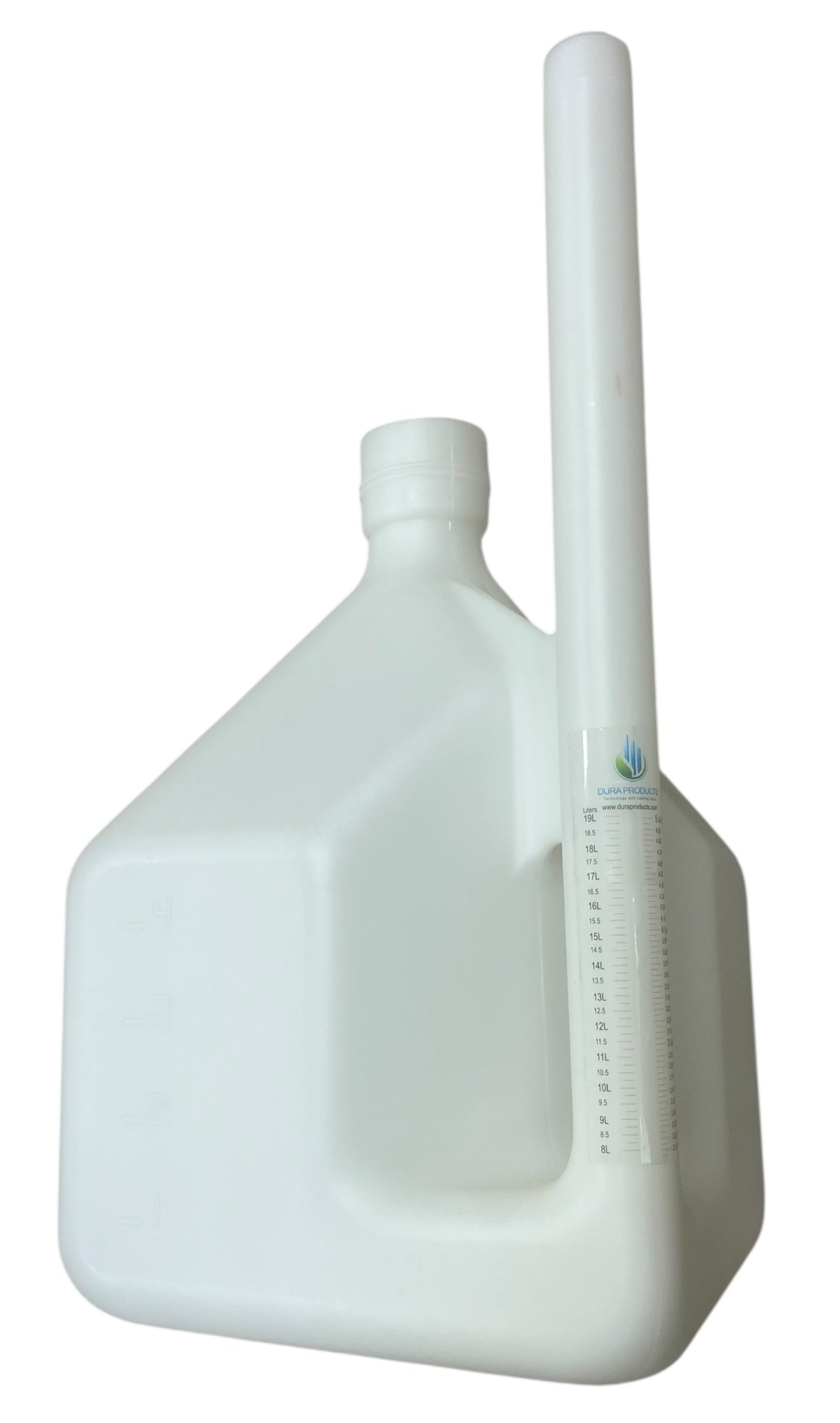 Dura Products Blow Molded Polyethylene 5 Gallon Calibration Jug - DP-CALJUG