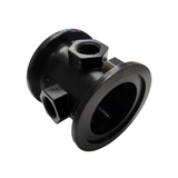 Banjo 2 inch Full Port Flanged Coupling with 1/2" Gauge Ports - M220CPG3G