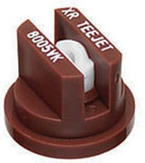 TeeJet Ceramic Extended Range Flat Spray Tip, Brown - XR8005-VK