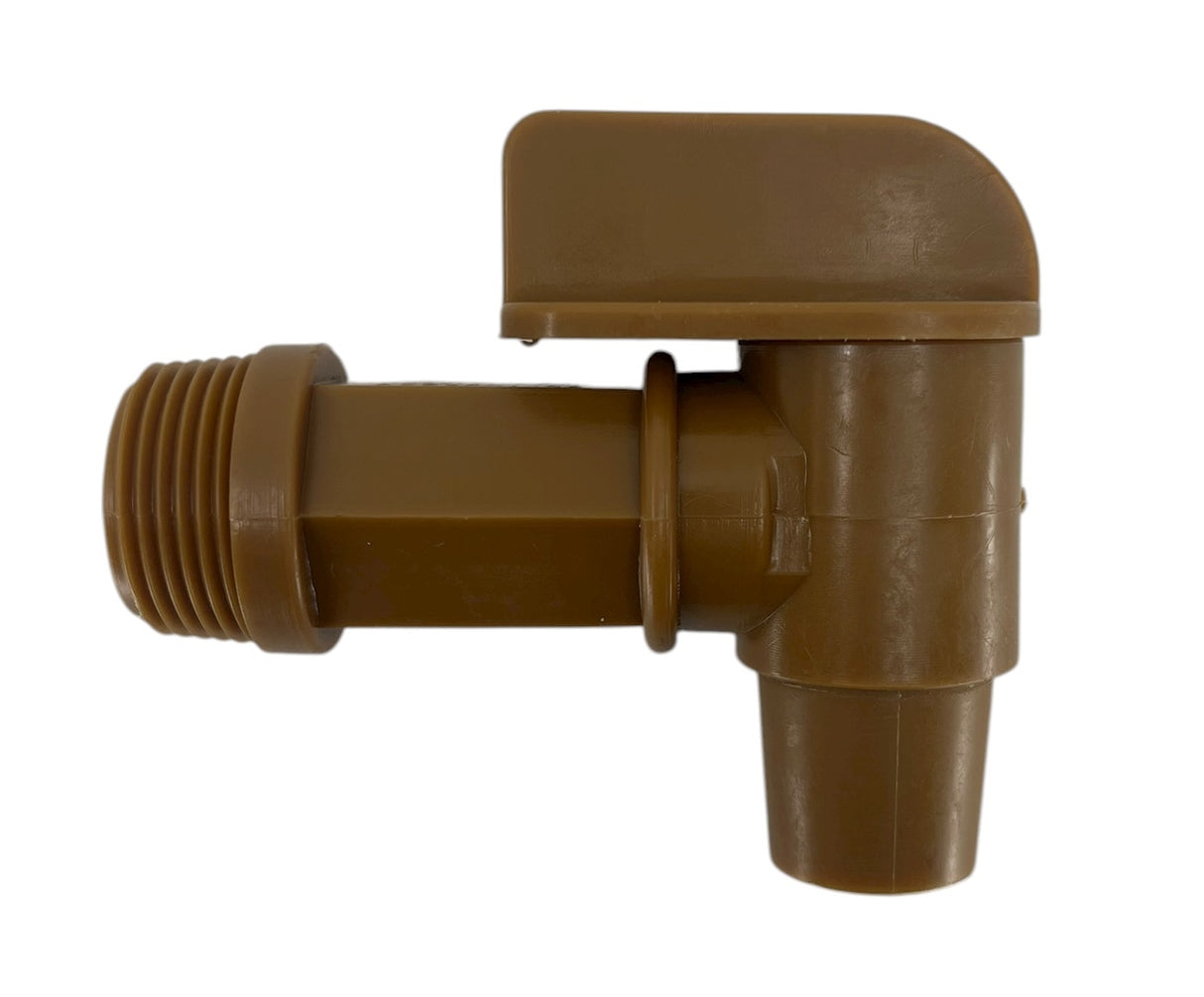 Consolidated Plastics Flo King Plastic Drum Faucet 3/4" Threaded Connection - Spigot-3/4"