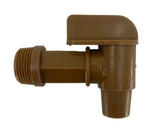 Consolidated Plastics Flo King Plastic Drum Faucet 3/4" Threaded Connection - Spigot-3/4"