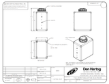 Ace Roto-Mold Blow Molded 7 Gallon Rectangle Flat Bottom White Tank - SPBM0007-RT