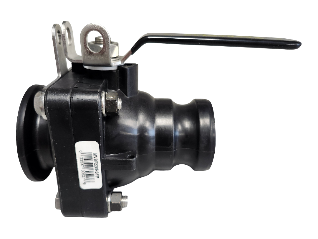 TerreMax Manifold Flange Stainless Ball Valve 220 Flange X 2" Male - MVSF220HSFP