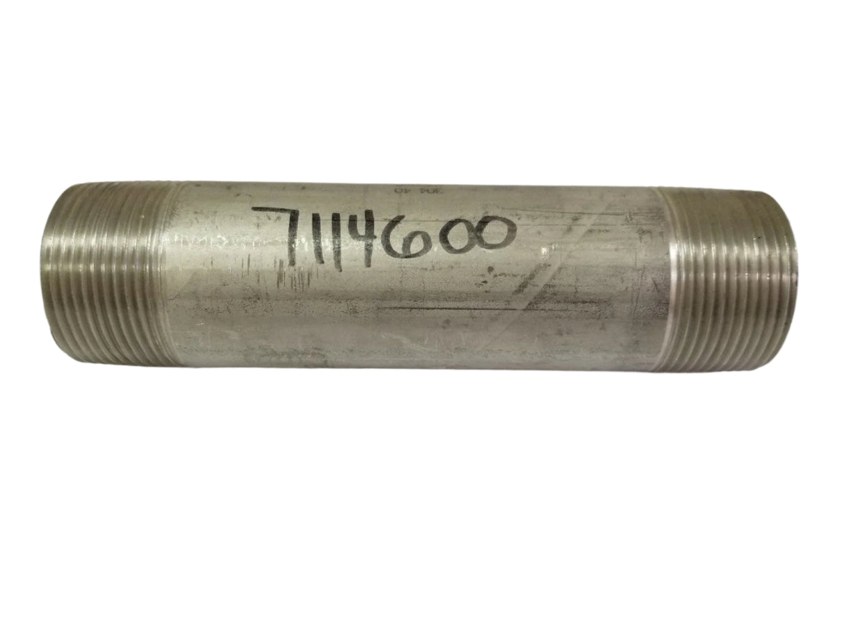 Hypro Steel Nipple 1-1/4" X 6" - 7114600