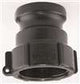 Banjo Poly Cam Lever Coupling 2" Male Adapter X 2" Female Thread - 200A