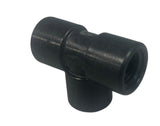 Banjo Threaded Poly Tee Pipe Fitting 1/4" FNPT - TEE025