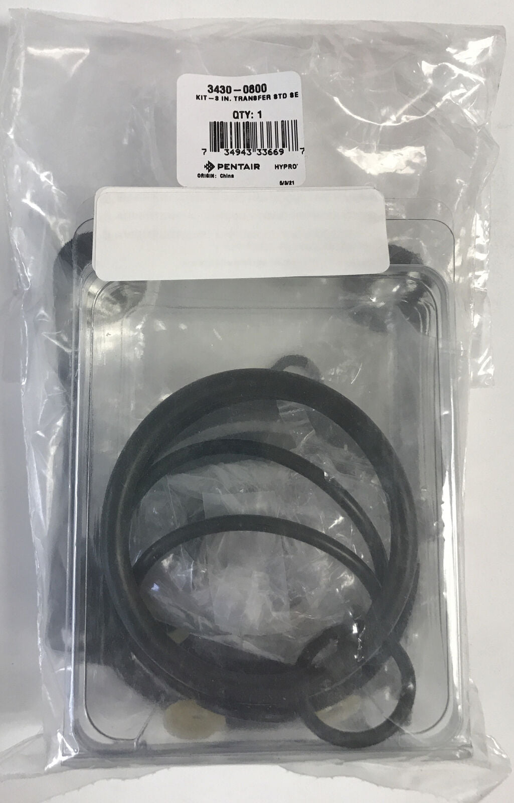 Hypro Seal Kit For 1543A 3" Transfer Pump - 3430-0800