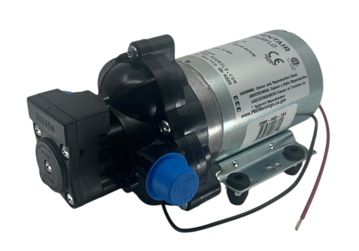 Shurflo Diaphragm Pump 3.5 GPM, 45-PSI, 12VDC, 1/2" MSPT-Male - 2088-443-144