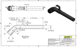 Banjo 1 in Replacement Nozzle Pipe For V100, V100FP, UV100FP, SUV100FP - V10161