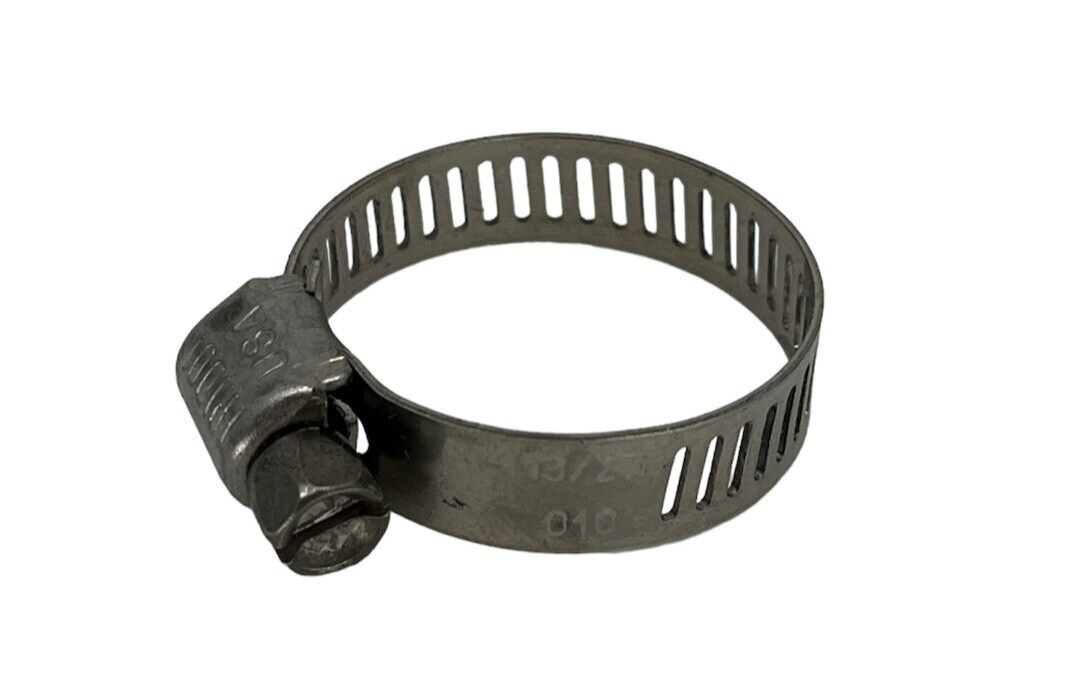 Ideal Micro Gear Stainless Steel Clamps SAE 10 1/2" - 1-1/16", 10 Pack - 350-010