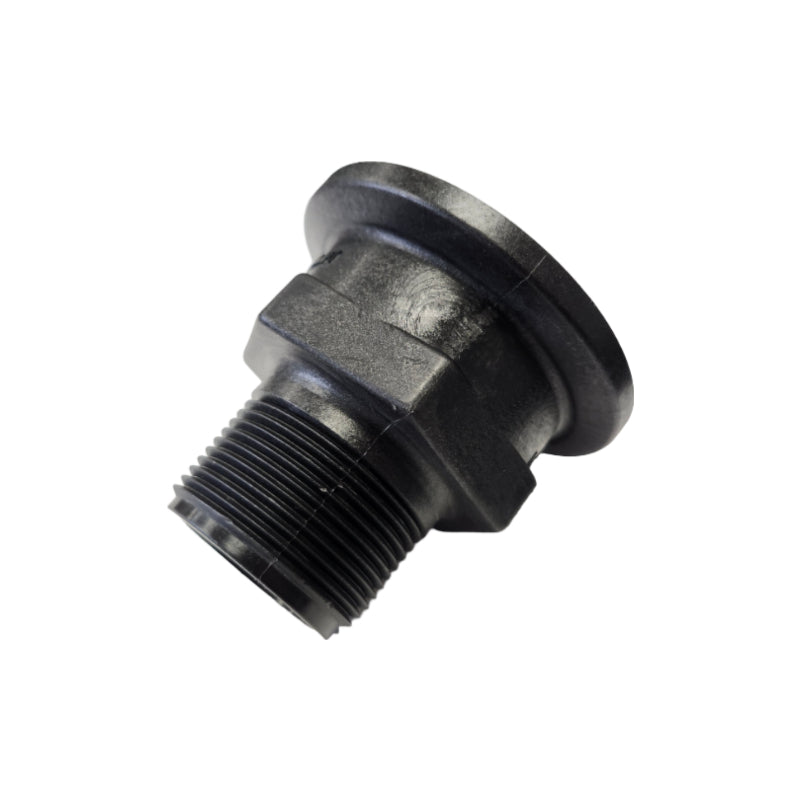 Banjo Manifold Flange Hose Pipe Adapter 2" Flange X 1-1/4" Male Thread - M200125MPT