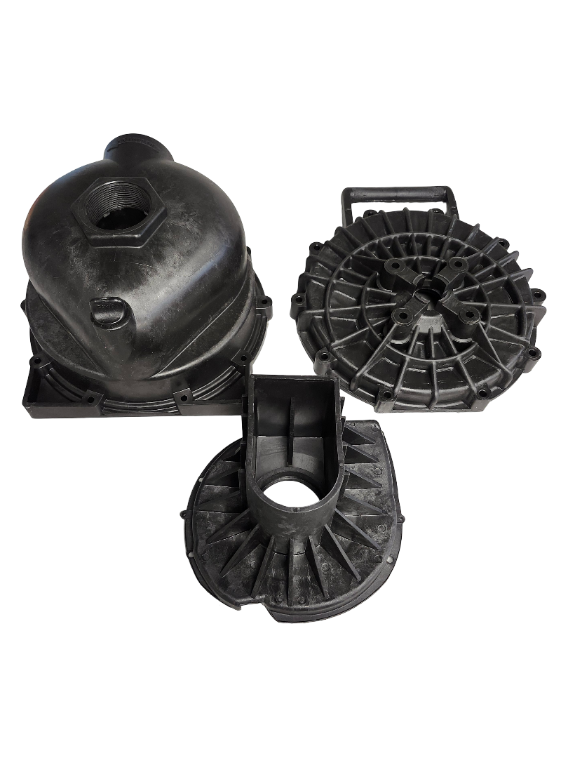 Banjo 2 Inch Poly Pump Kit with 2 Impellers and Viton Seals - 200PO-V