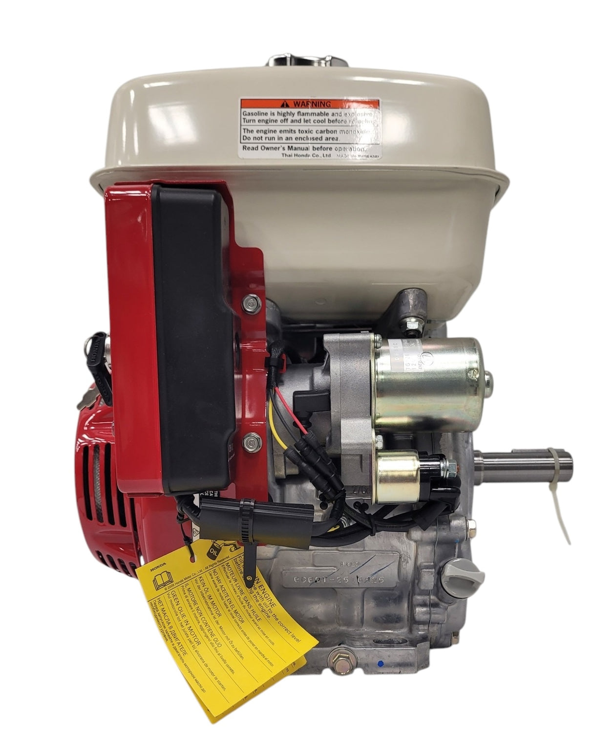Honda GX270 Electric Start OHV Gas Engine 8.5 HP, 1" x 3.48" Shaft - GX270UT2XQAE2