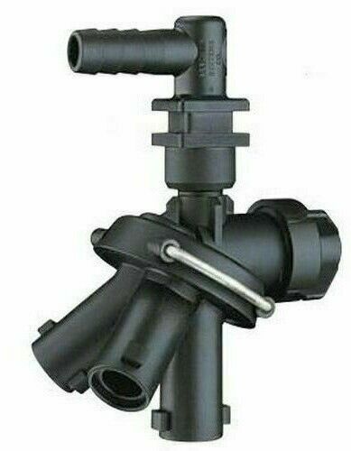 TeeJet Triple Nozzle Body With 1/2 Inch Hose Barb Elbow - 24230A-1-540-NYB