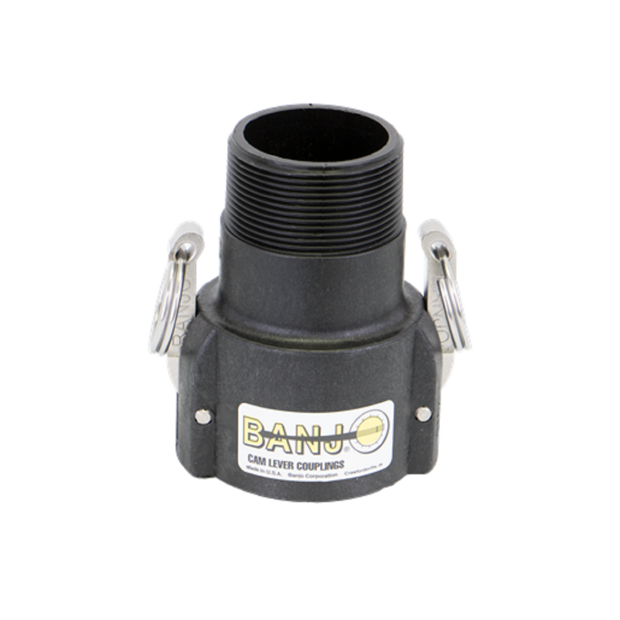 Banjo Extended Poly Cam Lever Coupling 2" Female Coupler X 2" Male NPT - 201B