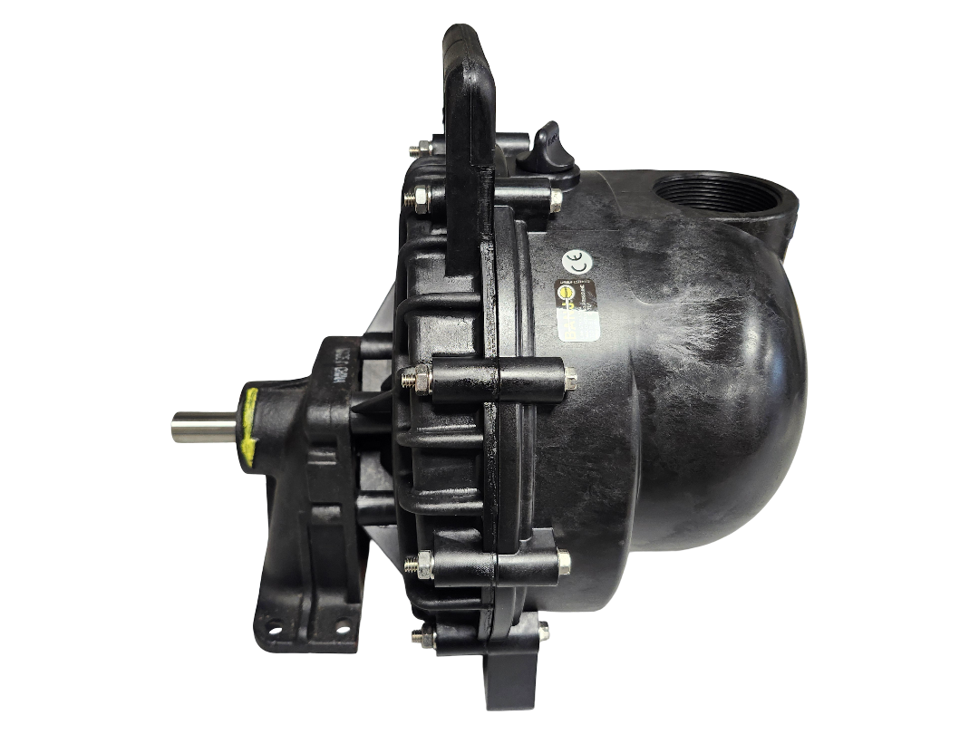 Banjo 2 Inch Poly Pump w/ 5-Vane Impeller & Bearing Pedestal - 205PB