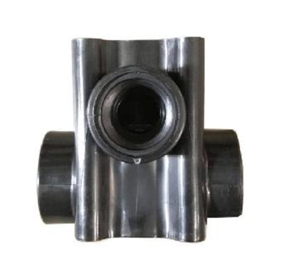 TeeJet Body For 144A and 144P Solenoid Valve, Black Polypropylene - CP14801-PP