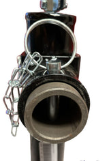 Northfield 10in Top Wind Round Trailer Jack, 2000 LB Capacity - RD200-TWS-TMR-PZ