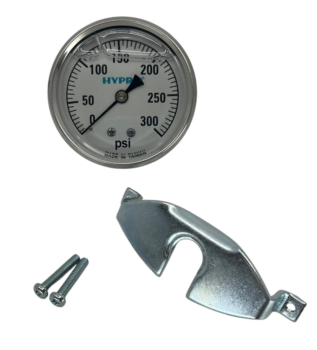 Hypro Glycerin Filled Pressure Gauge 2 1/2" Face 1/4" CBM Stem, 0-300 PSI - WGG300C