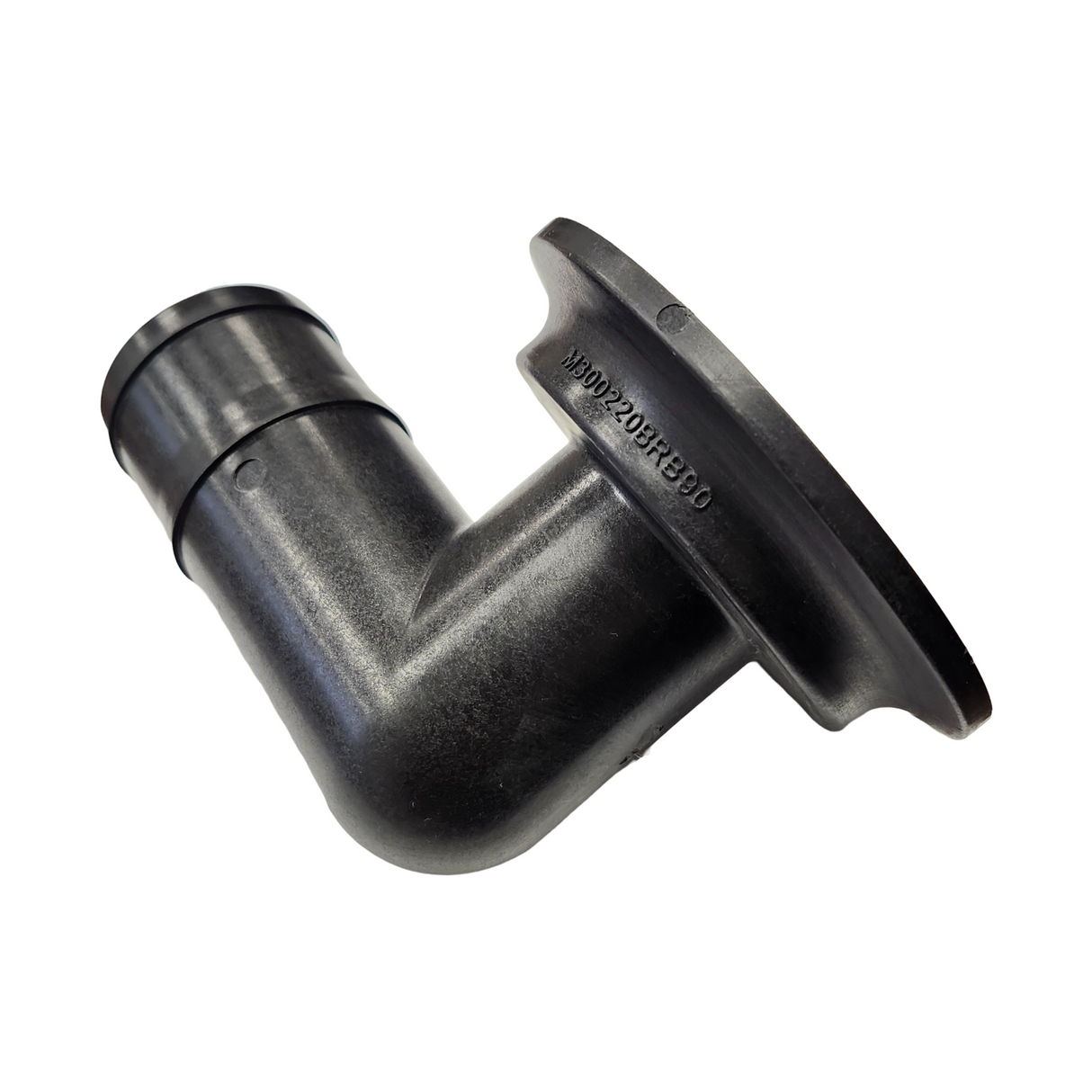 Banjo 90 Degree Manifold Elbow Adapter 3" Flange X 2" FP Barb - M300220BRB90