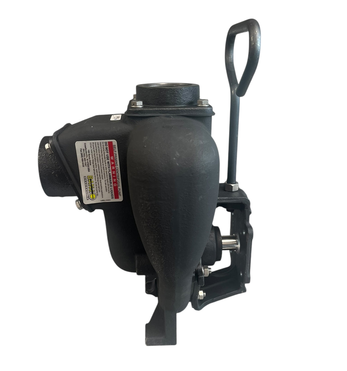 Banjo 2 Inch Cast Iron Pump with 3/4" Shaft Sleeve - 200POI