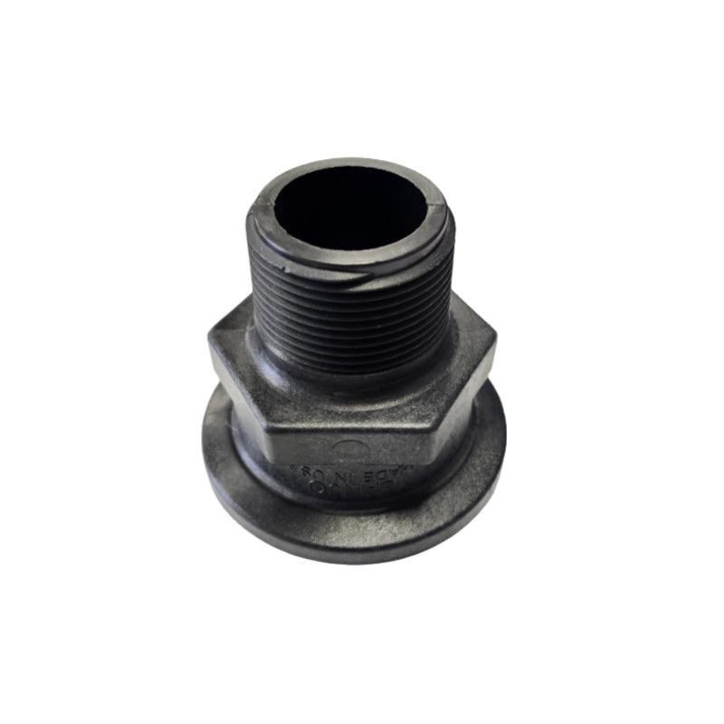 Banjo Manifold Flange Hose Pipe Adapter 2" Flange X 1-1/4" Male Thread - M200125MPT