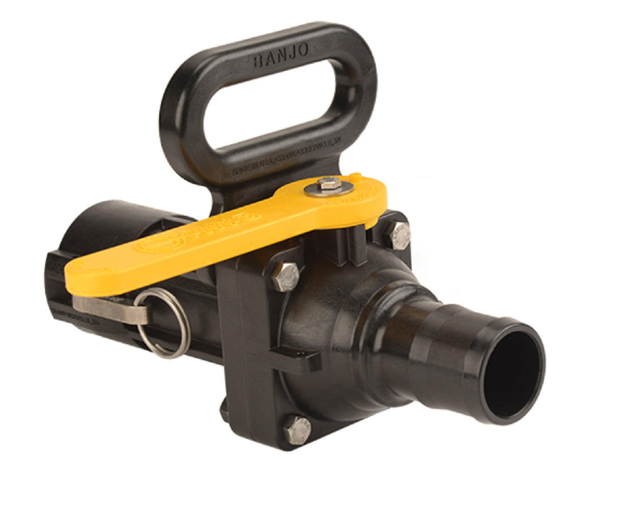 Banjo 2 Inch Full Port Easy-Fill Poly Valve With Carry Handle - VSBHB205FP