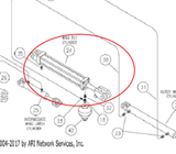Top Air Sprayer 2 X 14 Boom Tilt Hydraulic Cylinder - 9003803