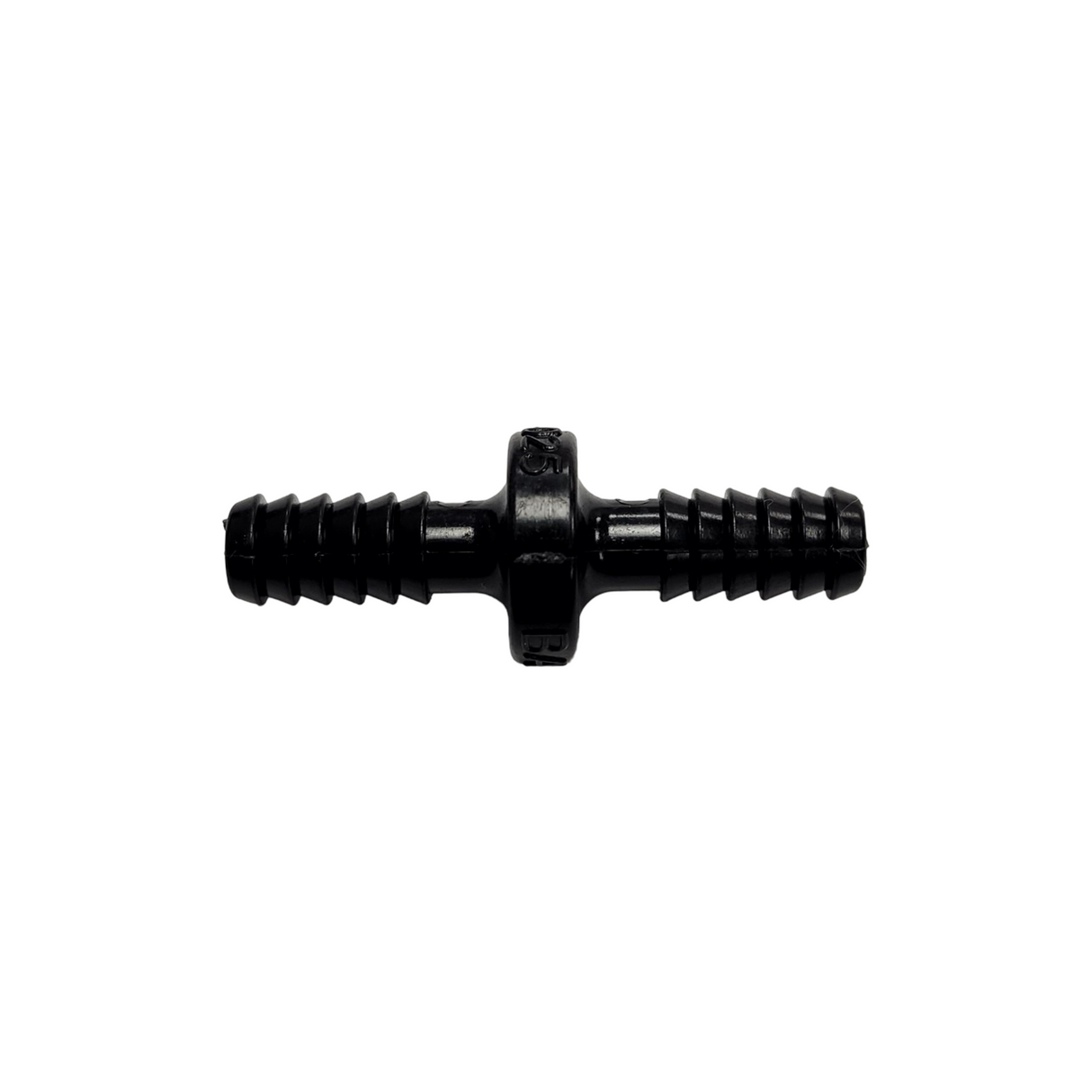 Banjo Black Polypropylene Hose Mender Fitting 1/4" X 1/4" - HM025