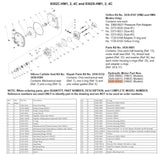 Hypro Hydraulic Motor Replacement for HM4C Centrifugal Pump - 2540-0503C (Replaces 2500-0084C)