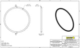 Banjo 3 Inch Line Strainer EPDM Gasket For End Cap - LS300ECG