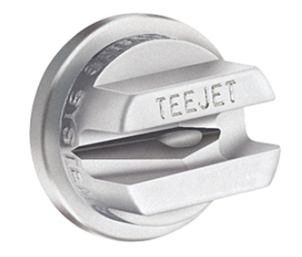 TeeJet Off Center Flat Spray Tip, Smaller Capacities, Stainless Steel - OC-SS04