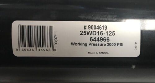 Top Air Sprayer Outer Wing Fold Hydraulic Cylinder 2-1/2 X 16, 3000PSI - 9004619