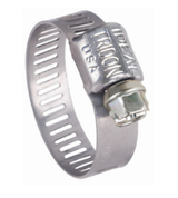 Ideal Micro Gear Stainless Steel Clamps SAE #16, 0.81"-1.5" - 10 Pack - 62M16