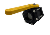 TerreMax Full Port 2 Inch Polypropylene Ball Valve 6 Bolt Max PSI 100 - V200FPY