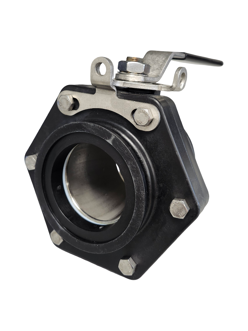 Banjo 3" Full Port Manifold Stubby Valve, Stainless Hardware - MVS300HSFP