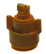 Teejet Turbo Induction Flat Spray Tip with Cap, Gasket, Brown - TTI11005-VP-CE