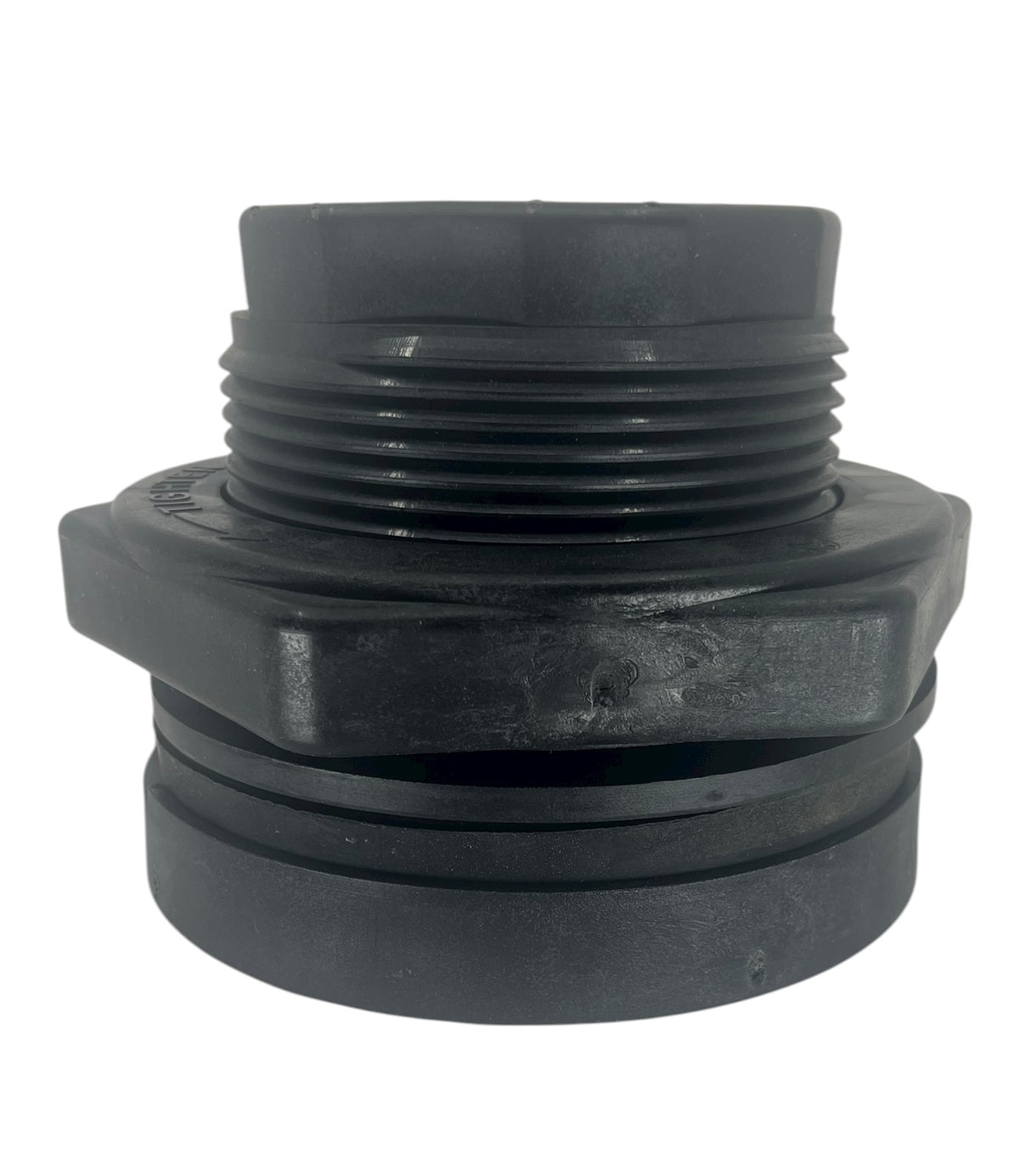 Ace Roto Mold 3 Inch FPT Polypropylene Bulkhead Tank Fitting - 12528